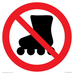 PV11778: P922 Prohibition: No rollerblading