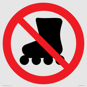 PV11778: P922 Prohibition: No rollerblading