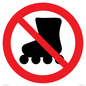PV11778: P922 Prohibition: No rollerblading