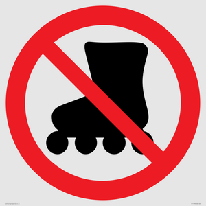 PV11778: P922 Prohibition: No rollerblading