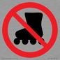 PV11778: P922 Prohibition: No rollerblading
