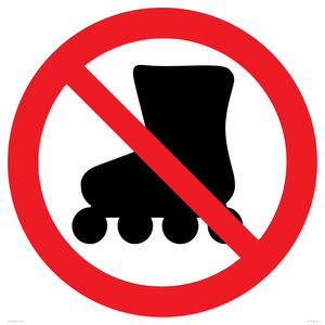 PV11778: P922 Prohibition: No rollerblading