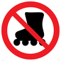 PV11778: P922 Prohibition: No rollerblading