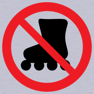 PV11778: P922 Prohibition: No rollerblading