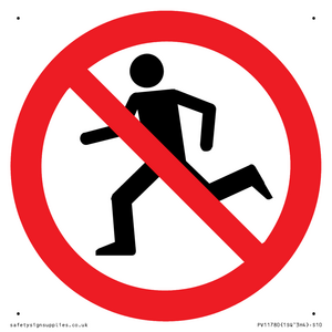 PV11780: P923 Prohibition: No running