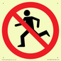 PV11780: P923 Prohibition: No running