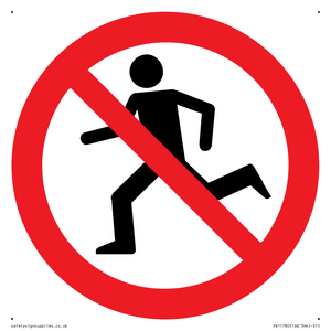 PV11780: P923 Prohibition: No running