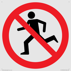 PV11780: P923 Prohibition: No running