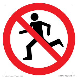 PV11780: P923 Prohibition: No running