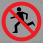 PV11780: P923 Prohibition: No running