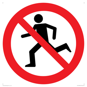 PV11780: P923 Prohibition: No running