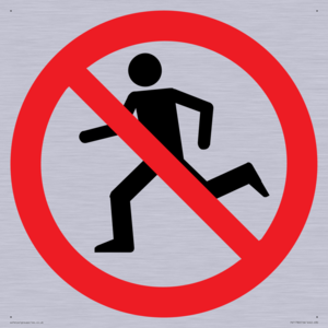 PV11780: P923 Prohibition: No running