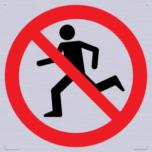 PV11780: P923 Prohibition: No running