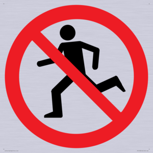 PV11780: P923 Prohibition: No running