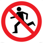 PV11780: P923 Prohibition: No running