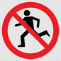PV11780: P923 Prohibition: No running