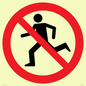 PV11780: P923 Prohibition: No running