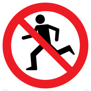 PV11780: P923 Prohibition: No running