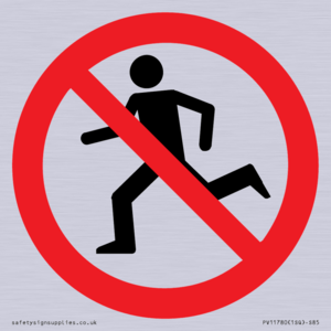 PV11780: P923 Prohibition: No running