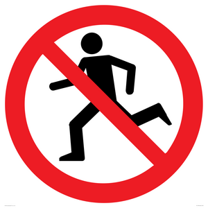 PV11780: P923 Prohibition: No running