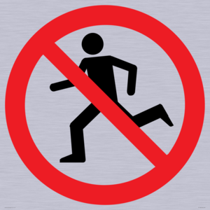 PV11780: P923 Prohibition: No running