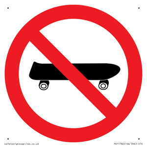 PV11782: P924 Prohibition: No skateboarding
