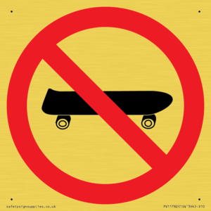 PV11782: P924 Prohibition: No skateboarding