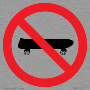PV11782: P924 Prohibition: No skateboarding