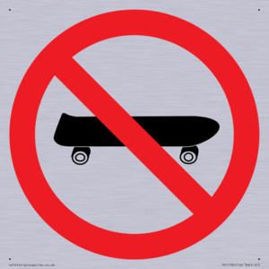 PV11782: P924 Prohibition: No skateboarding