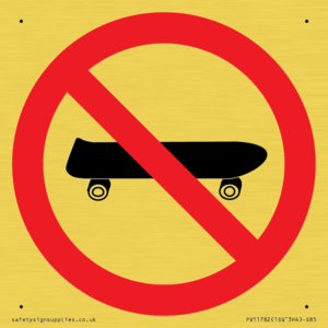 PV11782: P924 Prohibition: No skateboarding