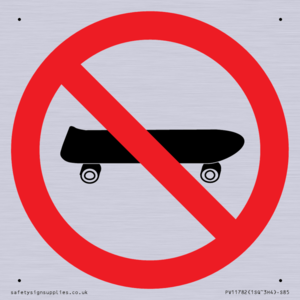 PV11782: P924 Prohibition: No skateboarding