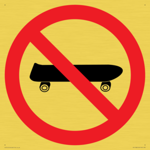 PV11782: P924 Prohibition: No skateboarding