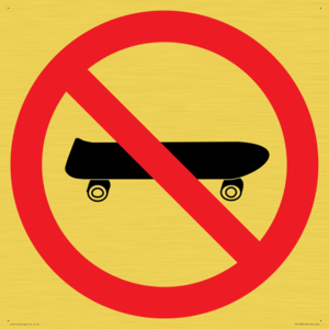 PV11782: P924 Prohibition: No skateboarding