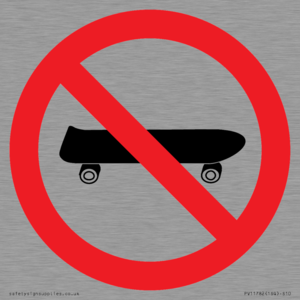 PV11782: P924 Prohibition: No skateboarding