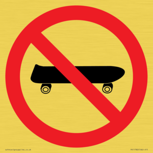 PV11782: P924 Prohibition: No skateboarding