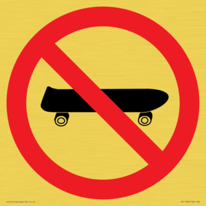 PV11782: P924 Prohibition: No skateboarding