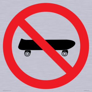 PV11782: P924 Prohibition: No skateboarding