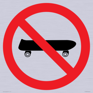 PV11782: P924 Prohibition: No skateboarding