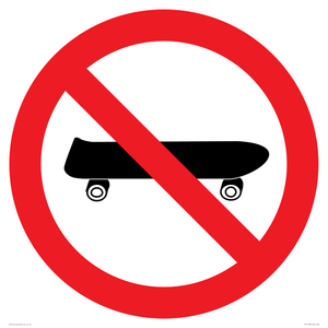 PV11782: P924 Prohibition: No skateboarding