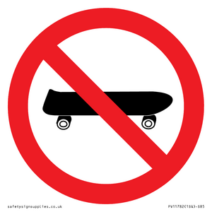 PV11782: P924 Prohibition: No skateboarding