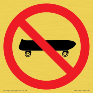 PV11782: P924 Prohibition: No skateboarding