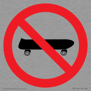 PV11782: P924 Prohibition: No skateboarding