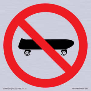 PV11782: P924 Prohibition: No skateboarding