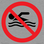 PV11786: P926 Prohibition: No swimming