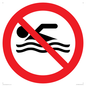 PV11786: P926 Prohibition: No swimming