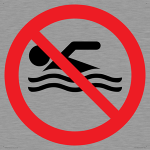 PV11786: P926 Prohibition: No swimming