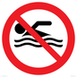PV11786: P926 Prohibition: No swimming