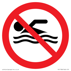 PV11786: P926 Prohibition: No swimming