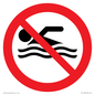 PV11786: P926 Prohibition: No swimming
