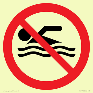 PV11786: P926 Prohibition: No swimming